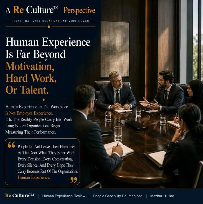 An Employee Is A Role, A Human Being Is A Reality — People Do Not Leave Their Humanity At The Door When They Enter Work.