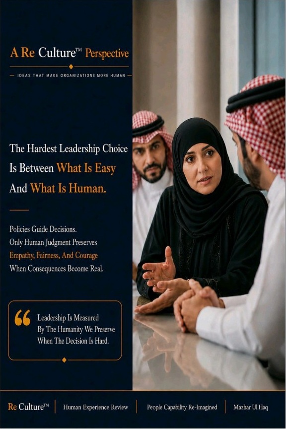 عندما تلتقي القيادة بالإنسانية | القرارات التي تصنع هوية المؤسسات
